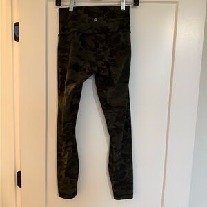 Lululemon Camouflage Leggings